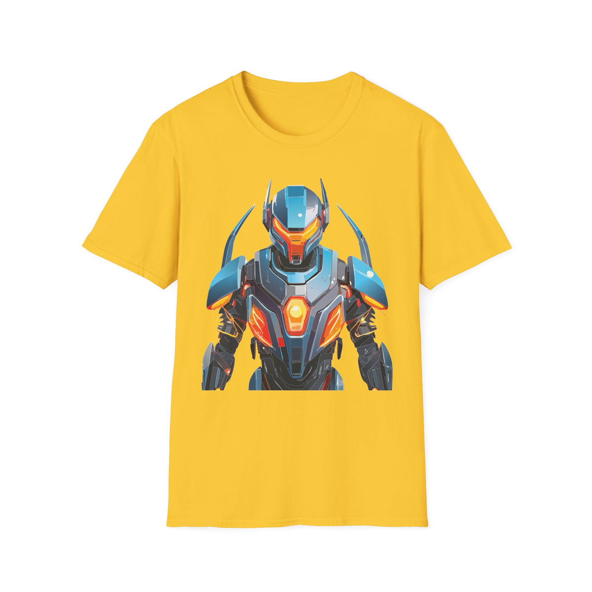 Cortoon Cyborg  Robot Terminator Graphic Tee Gildan Unisex 100 Cotton Tee Shirt h08