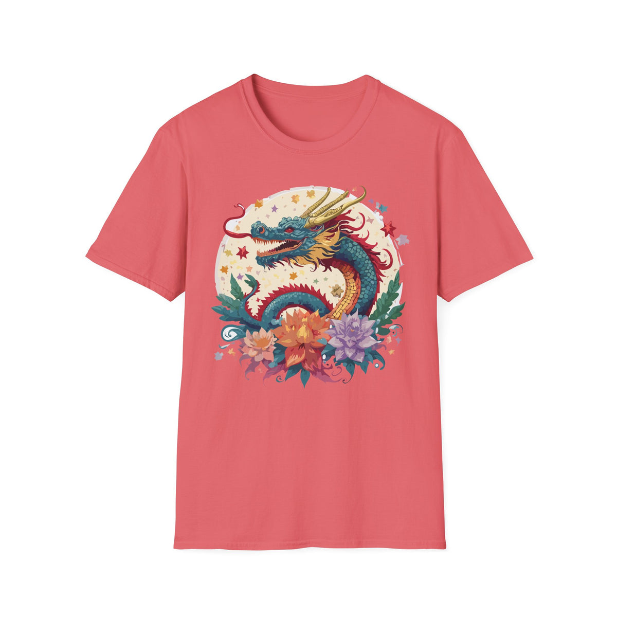 Dragon Graphic Tee Gildan Unisex 100 Cotton Tee Shirt with Animal a36