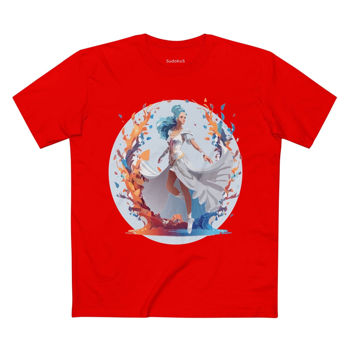 Dancer Graphic Unisex 100 Cotton Staple Tee 16