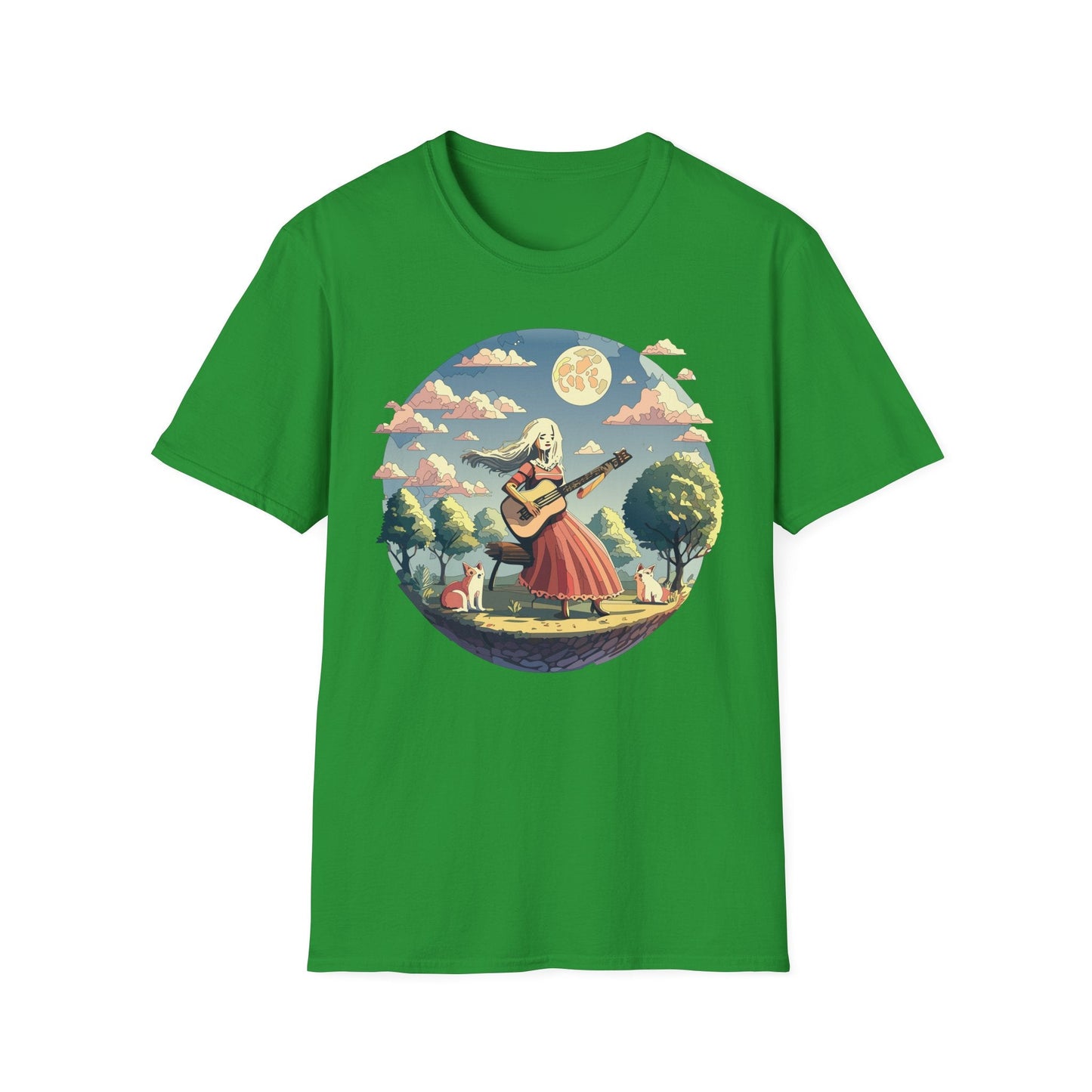 Womens Graphic T Shirts Art Design Tee Softstyle 100 Percent Cotton Unisex Gildan 64000