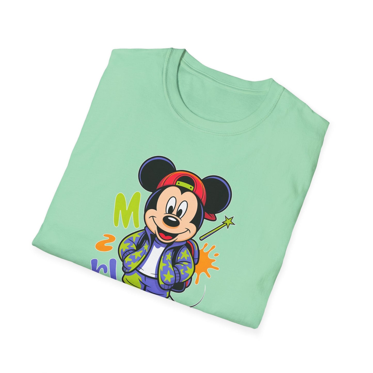 Cartoon T Shirt With Animation Design Unisex Gildan Softstyle 64000 Tee For Funny Animals