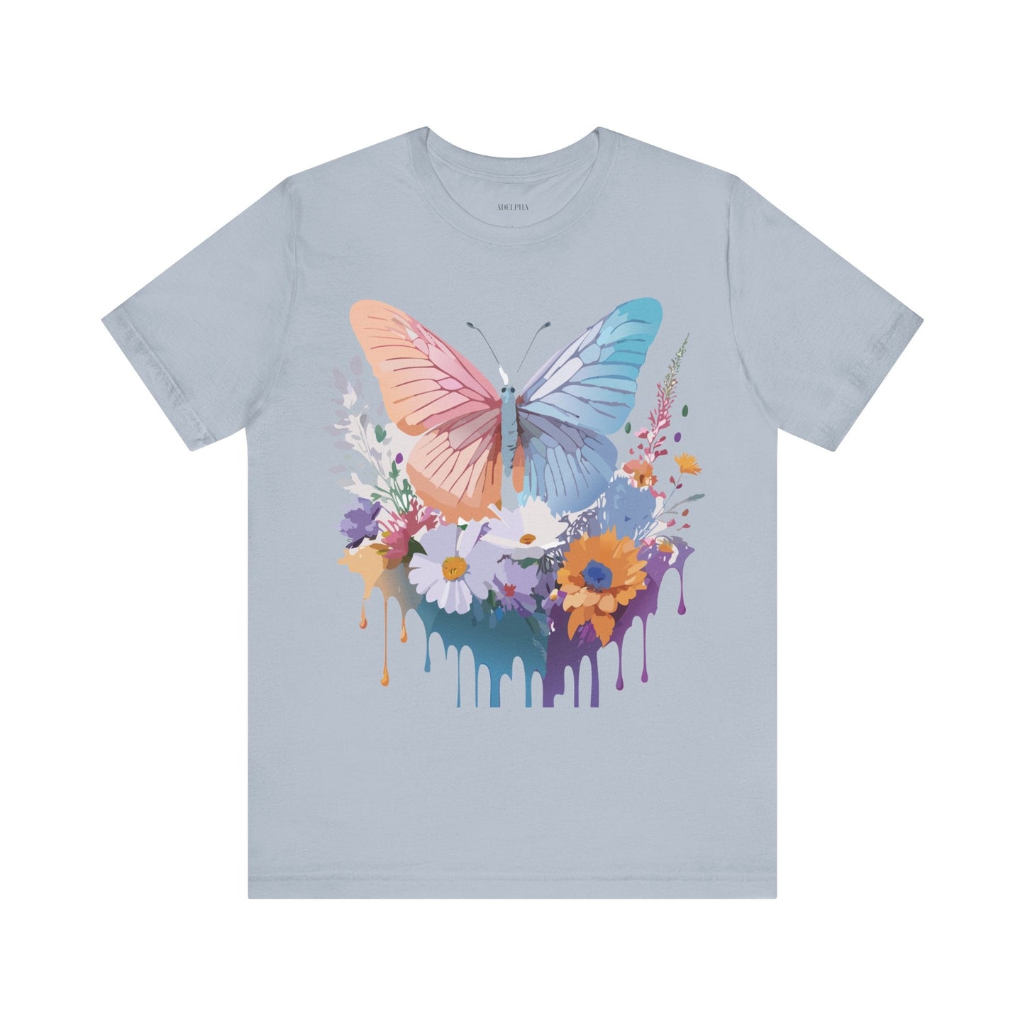 Butterfly Graphic T Shirt Unisex Adelpha Artwork Tee Vintage Style