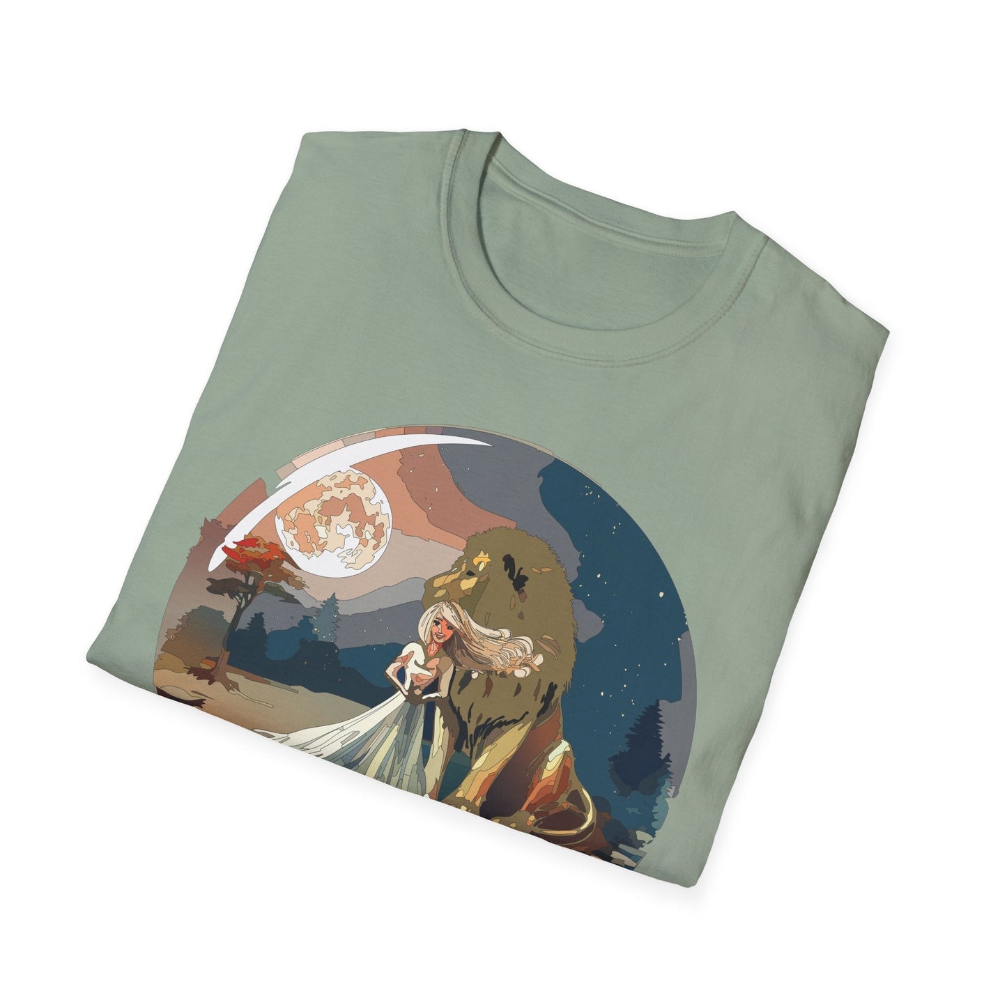 Womens Graphic T Shirt Art Design Unisex Softstyle 64000 Gildan Short Sleeve Tee