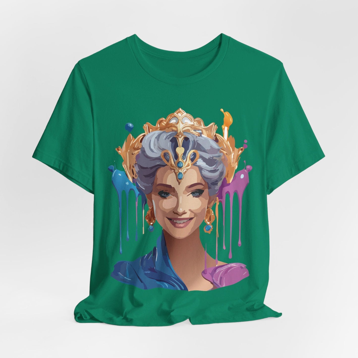 Queen Woman Portrait Graphic Unisex 100 Cotton Vintage Artwork Tee 18