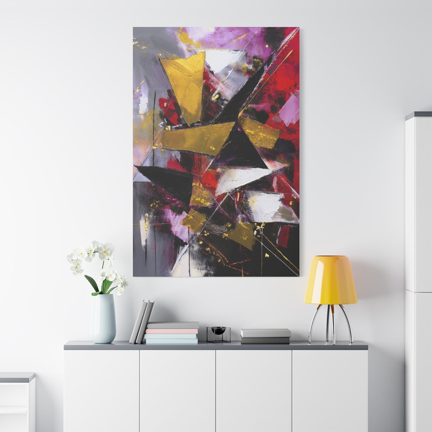Abstract Oil Painting Print Canvas 20x24,20x30,24x30 24x32,24x36,30x40 32x48,36x48,40x60 Pine-Wood Inner Frame ABS-192