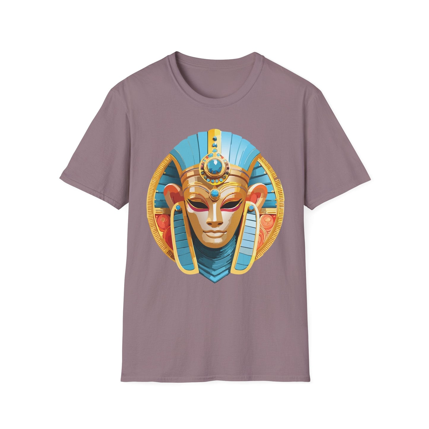 Mask Graphic Unisex Cotton Masquerade Design Artwork Tee 17