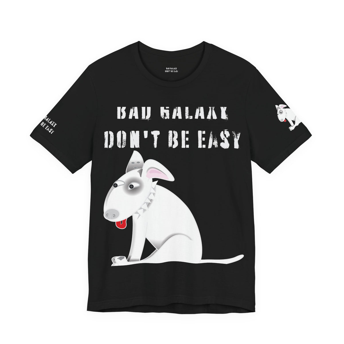Funny Dog Graphic Unisex Cotton Bella+Canvas Tee with Art Design b90
