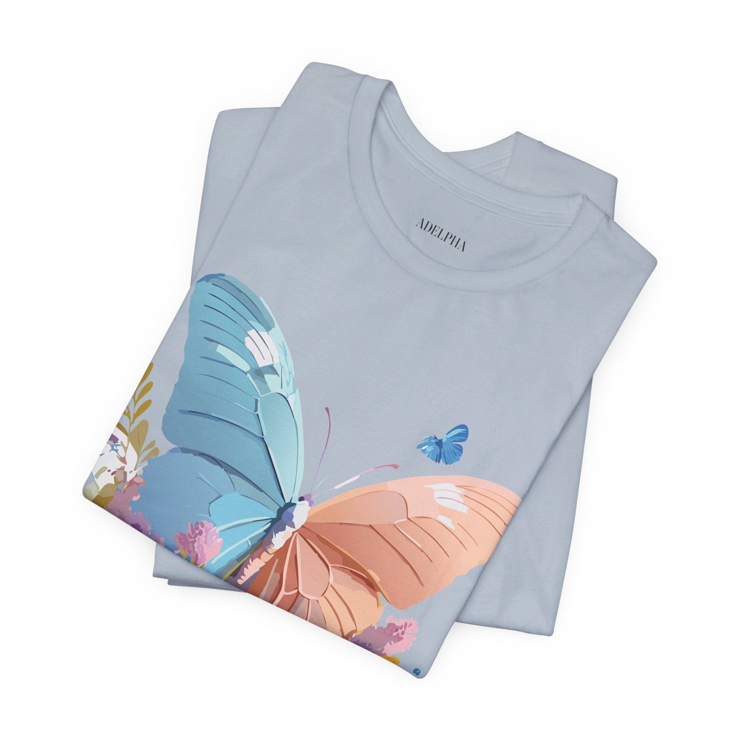 Butterfly Graphic Tee By Adelpha Unisex Vintage Inspired Art Shirt