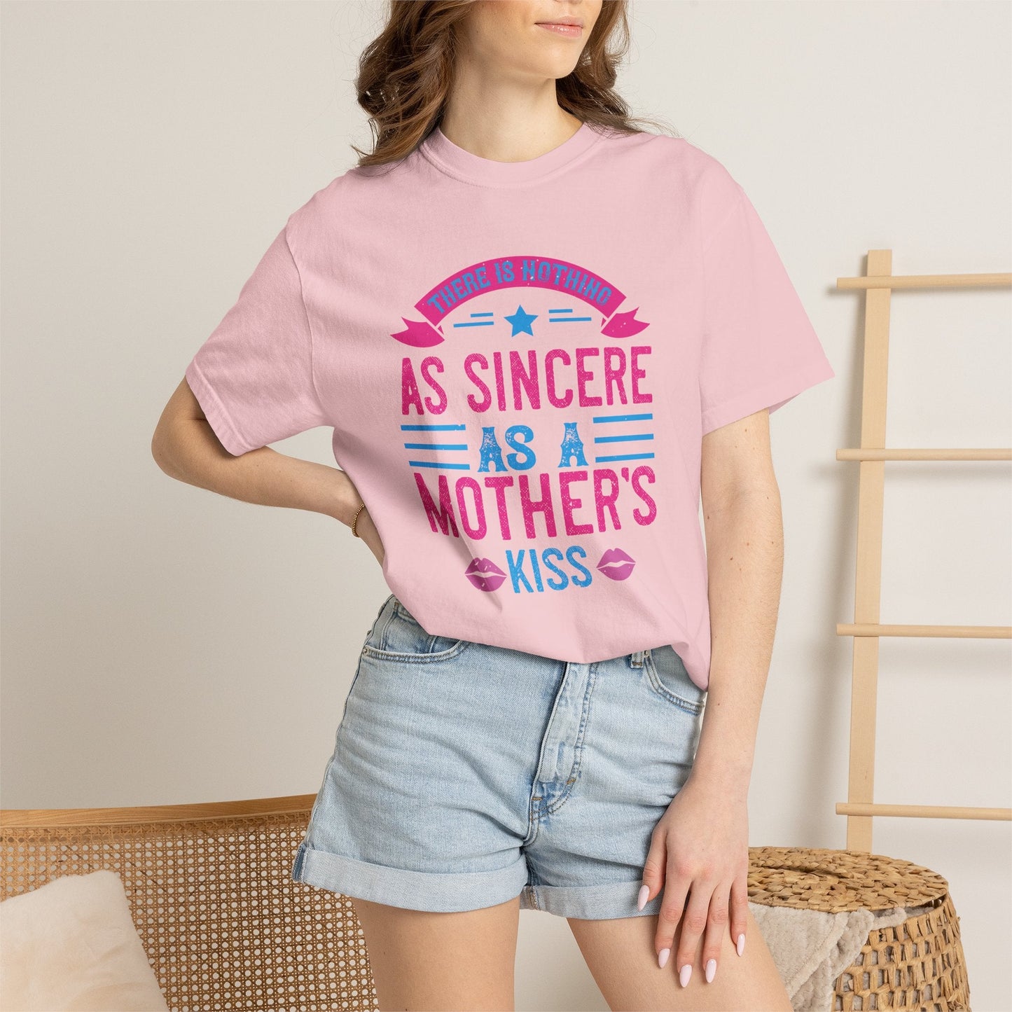 Mom T-shirt Mother Day Mama Tee Unisex Comfort Colors Garment-Dyed Cotton h97
