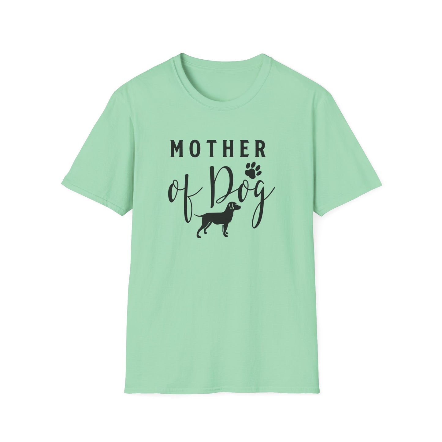 Dog Mom Pet Lover Graphic Unisex Cotton T-Shirt