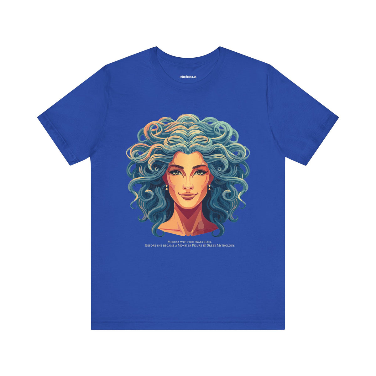 Goddess Graphic Unisex Cotton Bella+Canvas Tee with Medusa