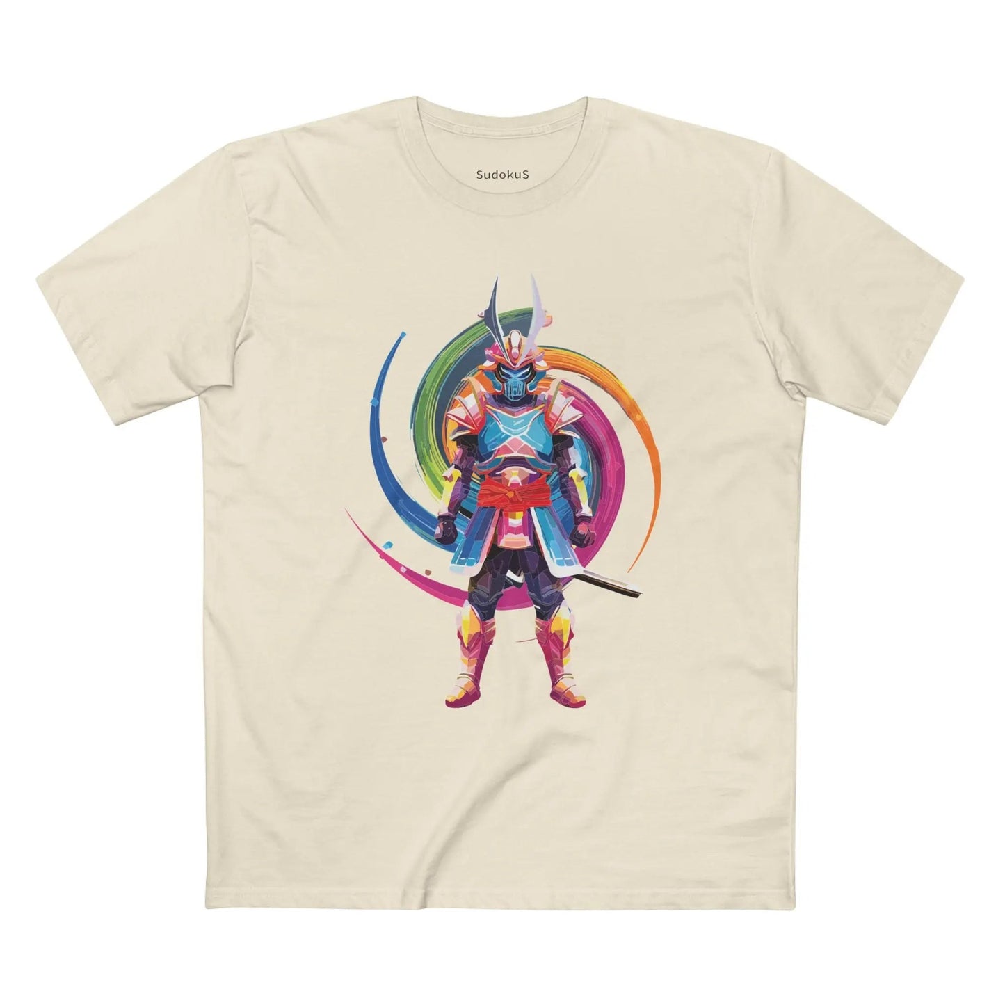 Samurai Graphic Unisex 100 Cotton Staple Tee 36