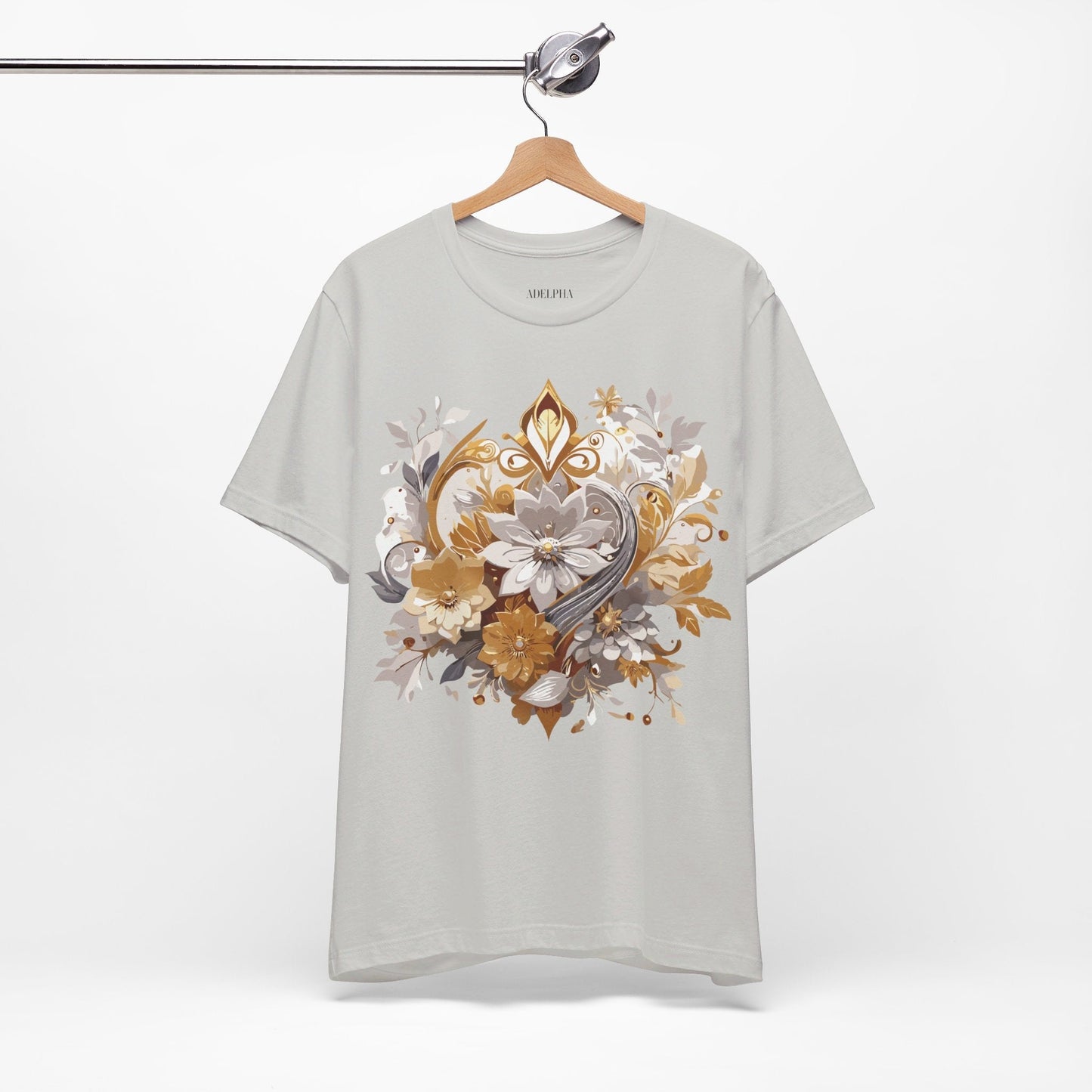 Adelpha Vintage Inspired Unisex Graphic Tee Short Sleeve Jersey Art Design Premium Casual Wear