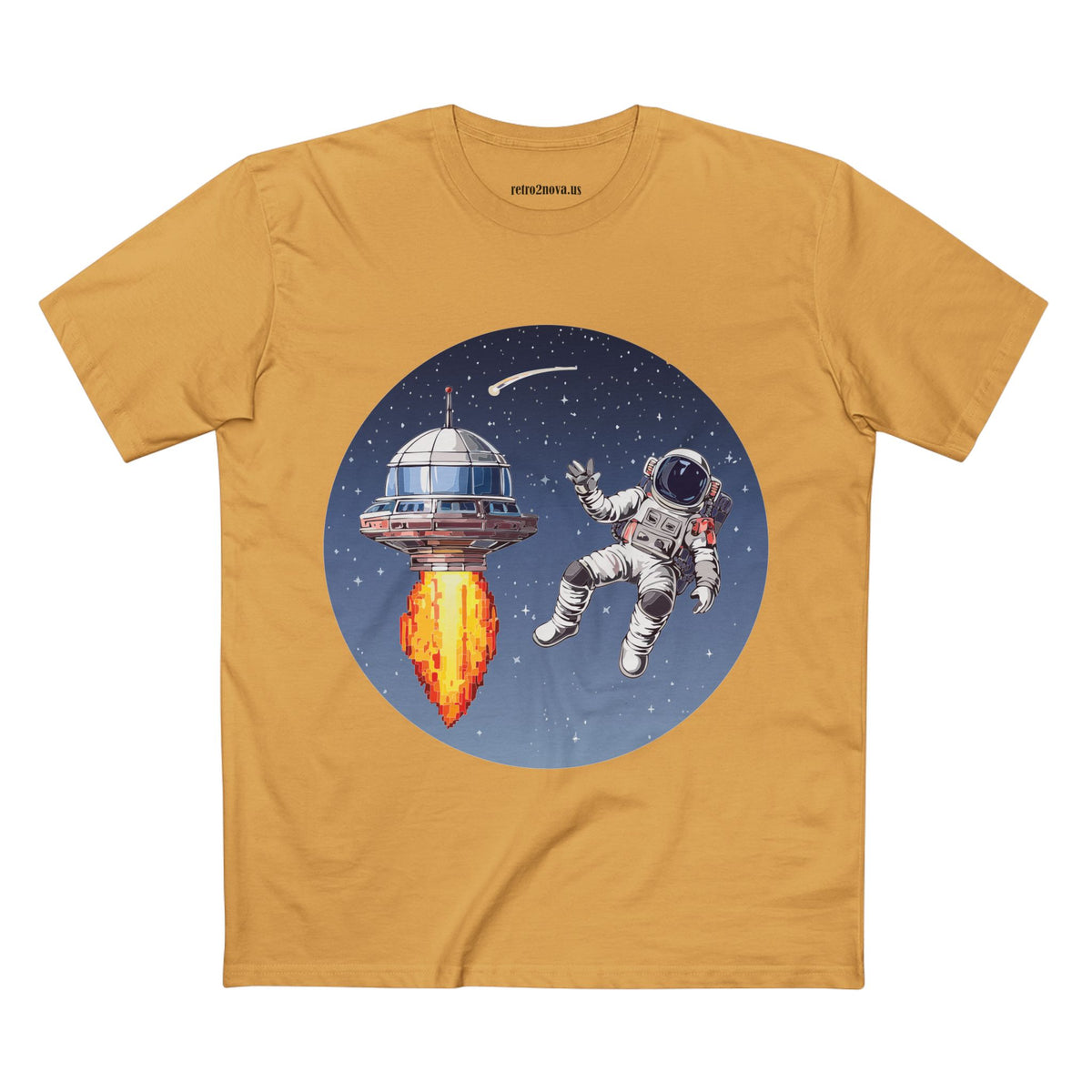 Cosmos Astronaut Graphic Tee Staple Unisex 100 Cotton Tee Shirt - CS-14