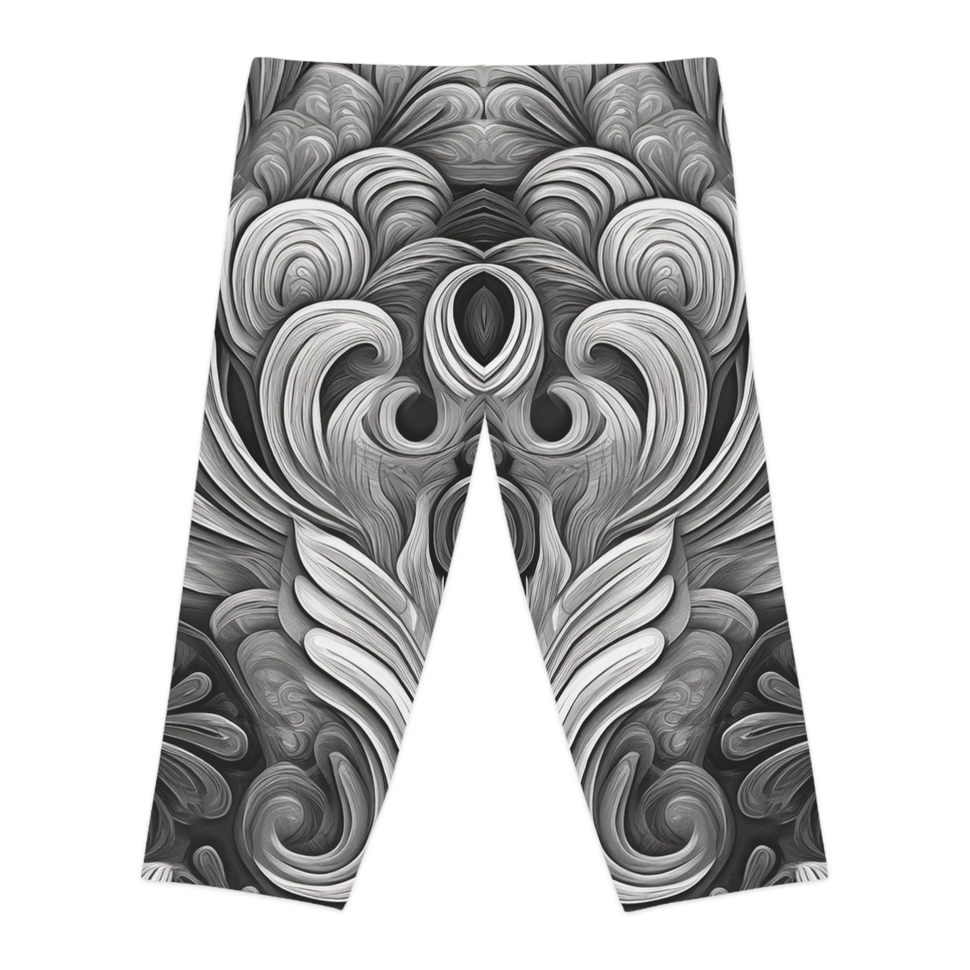 Abstract Capri Leggings - PPU BEST