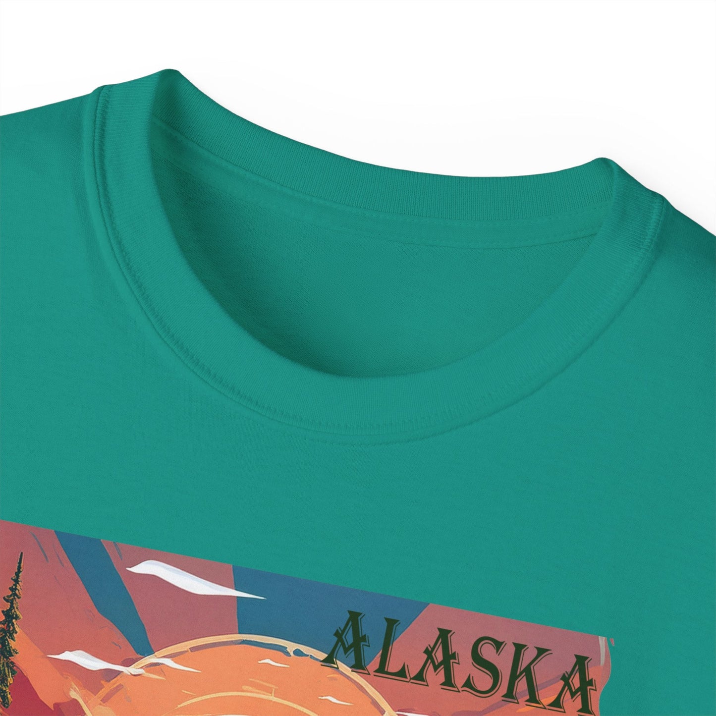 Alaska Graphic Unisex Cotton T‑Shirt 4