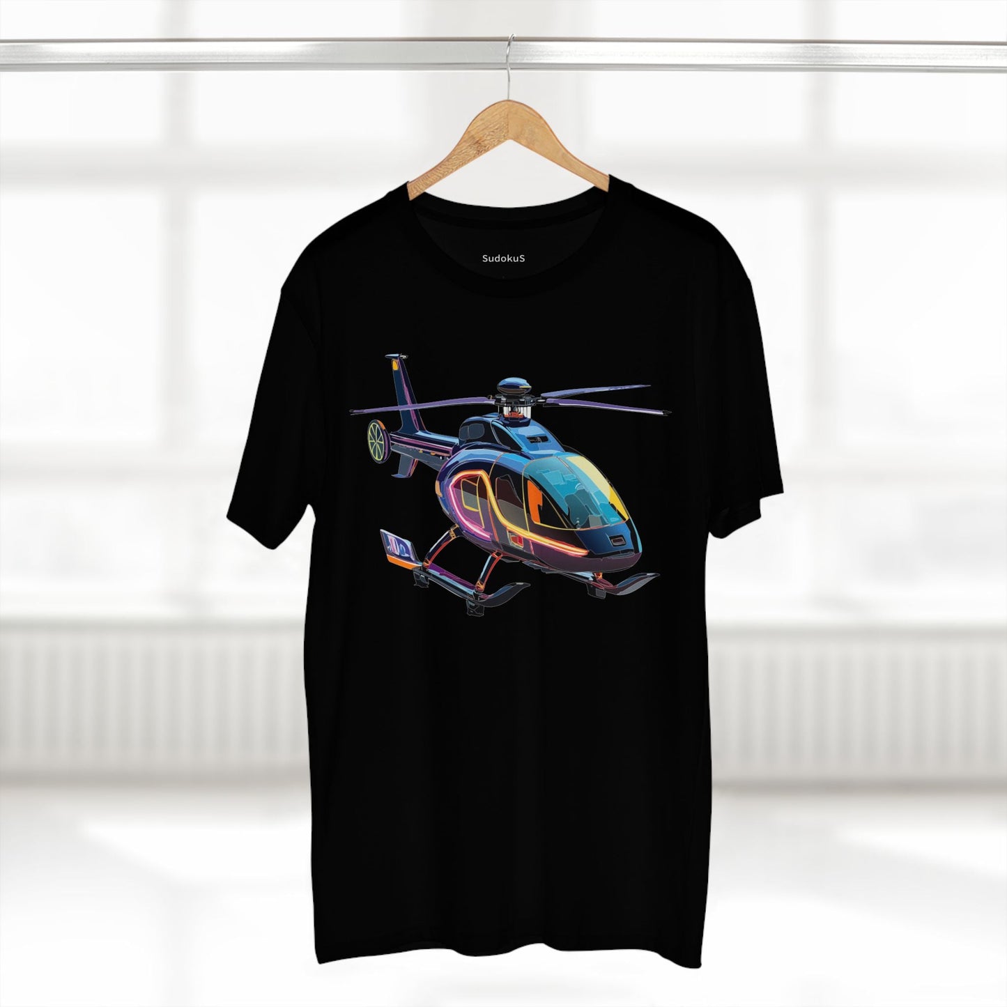 Chopper Graphic Unisex 100 Cotton Staple Tee 16