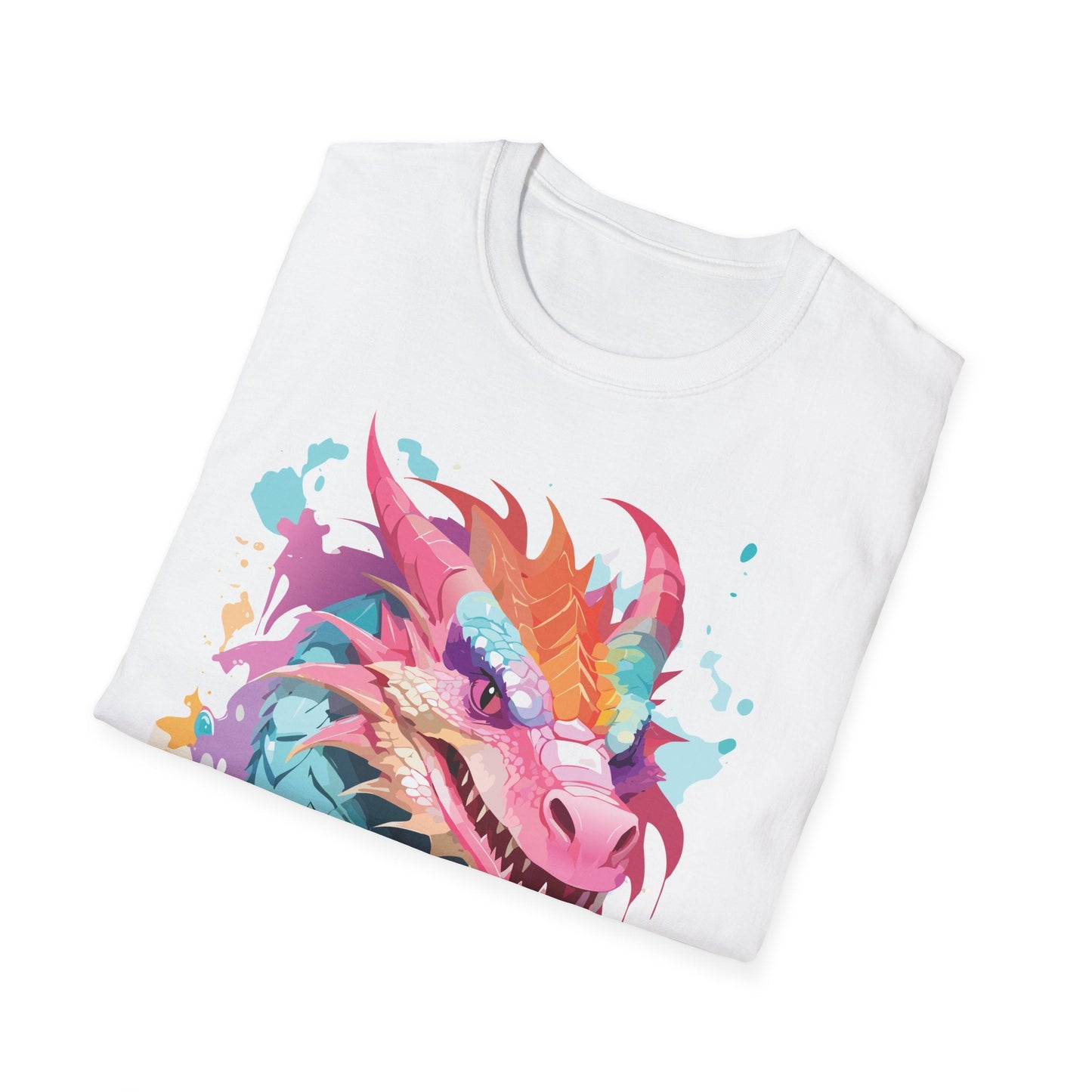 Dragon T Shirt Unisex Dragon Graphic Tee Softstyle 64000 Lightweight Comfort Durable Breathable