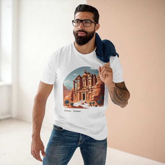Petra Travel Graphic Unisex 100 Cotton Tee 11