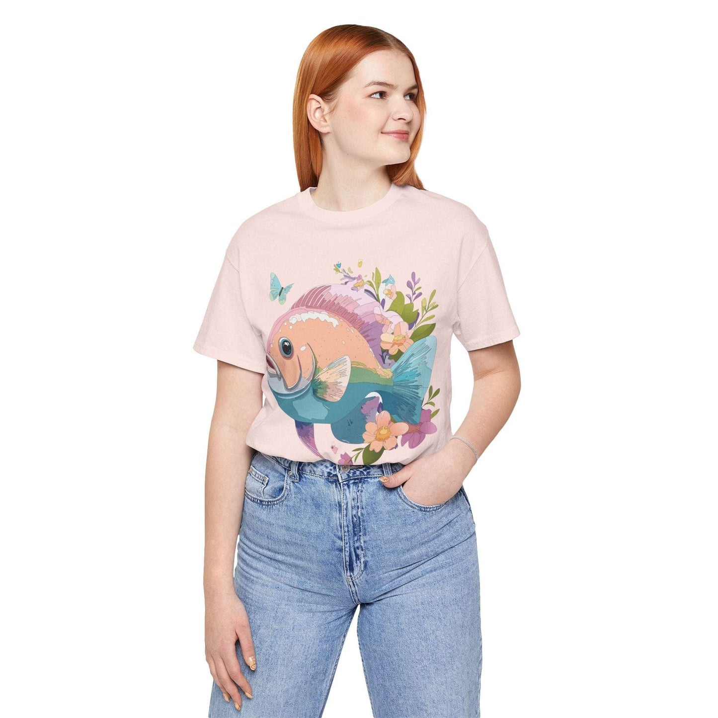 Adelpha Vintage Inspired Graphic Tee Unisex Jersey Short Sleeve Art Design Shirt