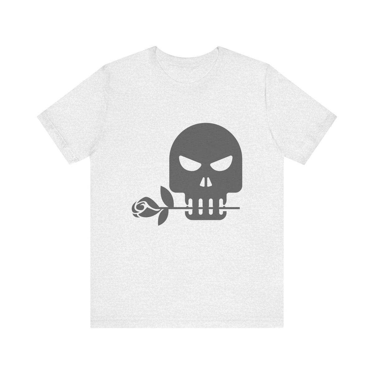 Camiseta unisex de algodón con calavera