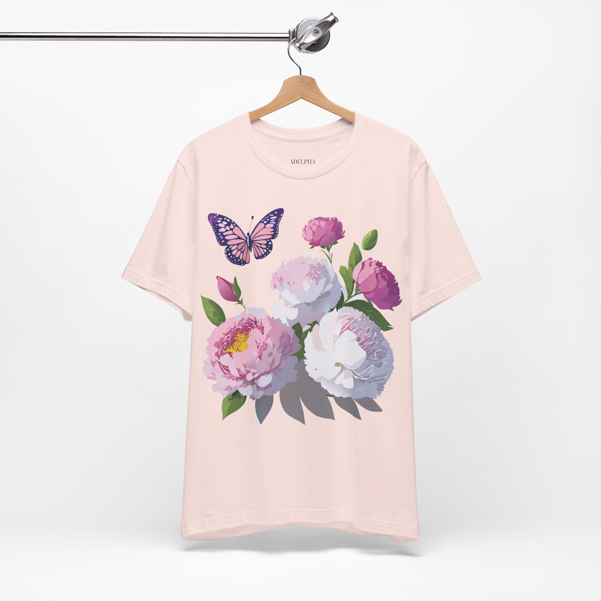 Floral Graphic Tee Shirt - Bella+Canvas Unisex 100 Cotton 39