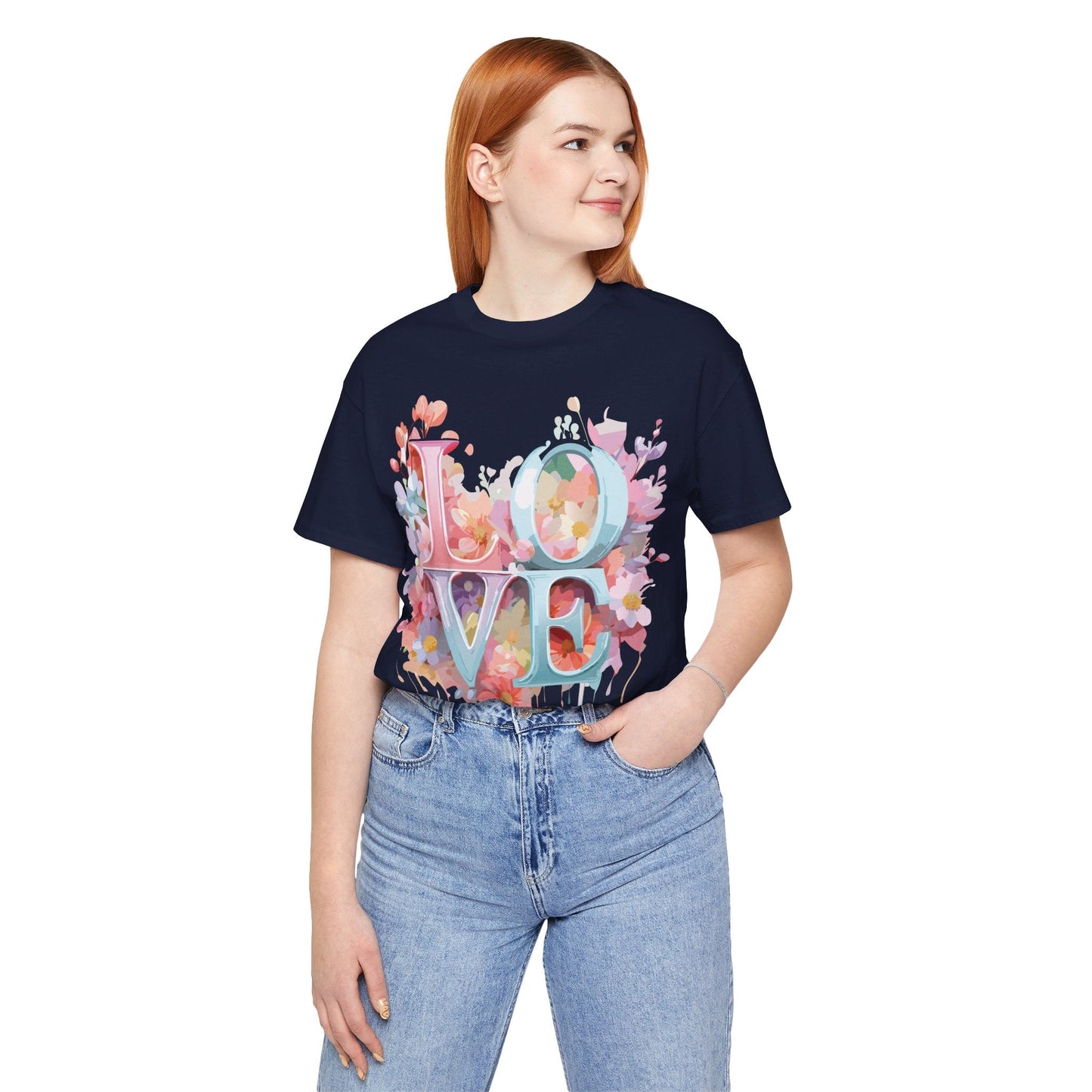 Valentine Graphic Tee Unisex Jersey Short Sleeve With Vintage Artwork By Adelpha