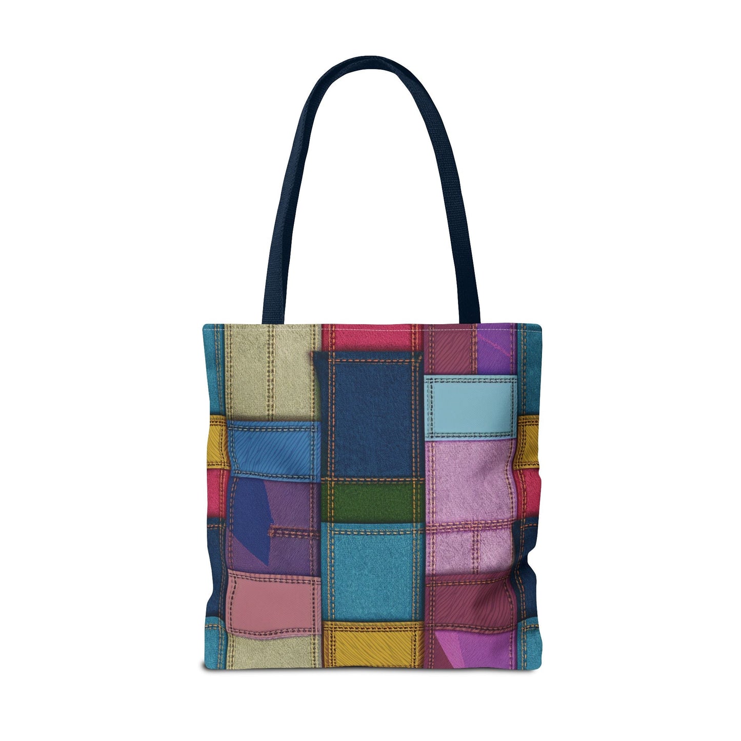 Denim Canvas Bag, Tote Bag Denim Printify