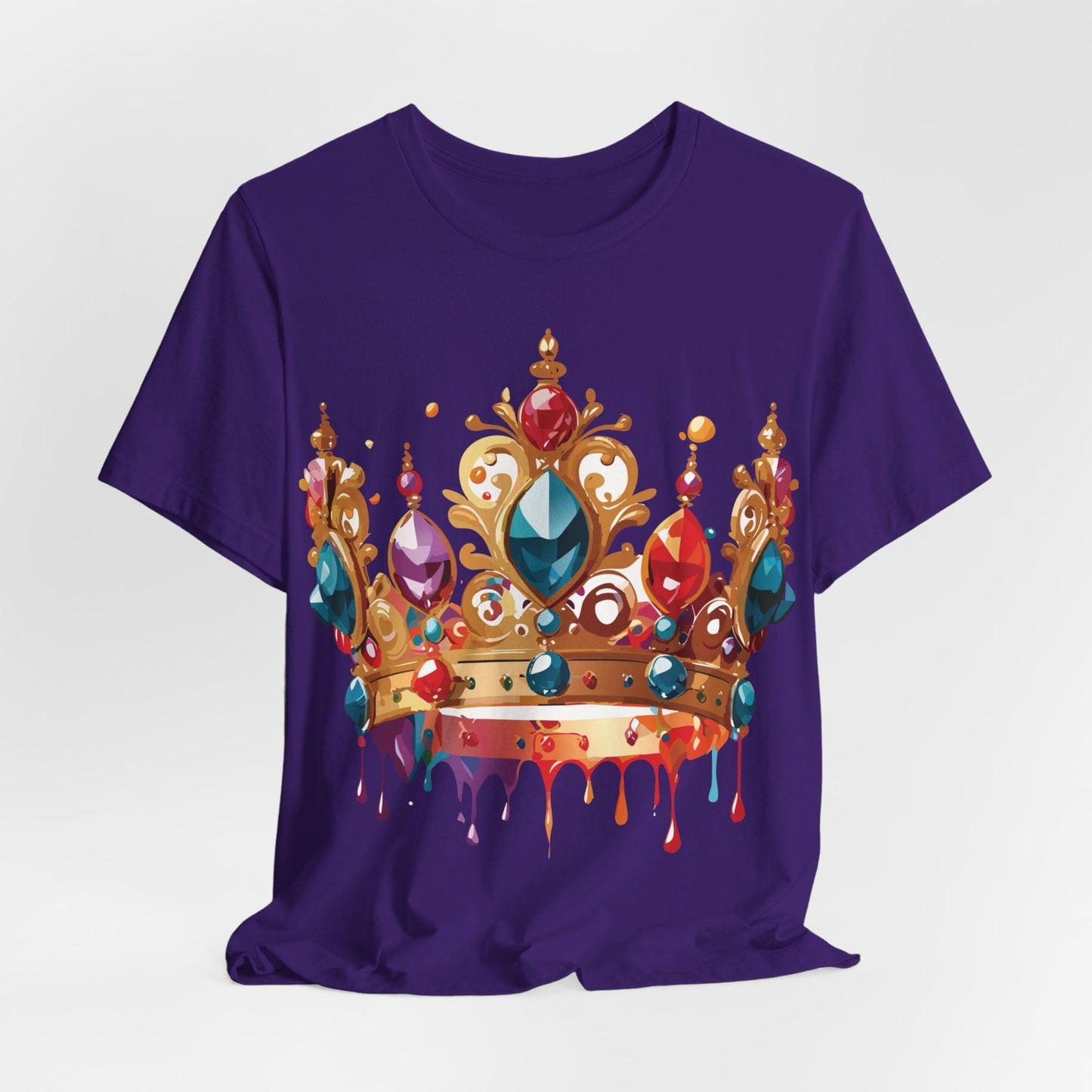 Crown Graphic Unisex 100 Cotton Vintage Artwork Tee 11