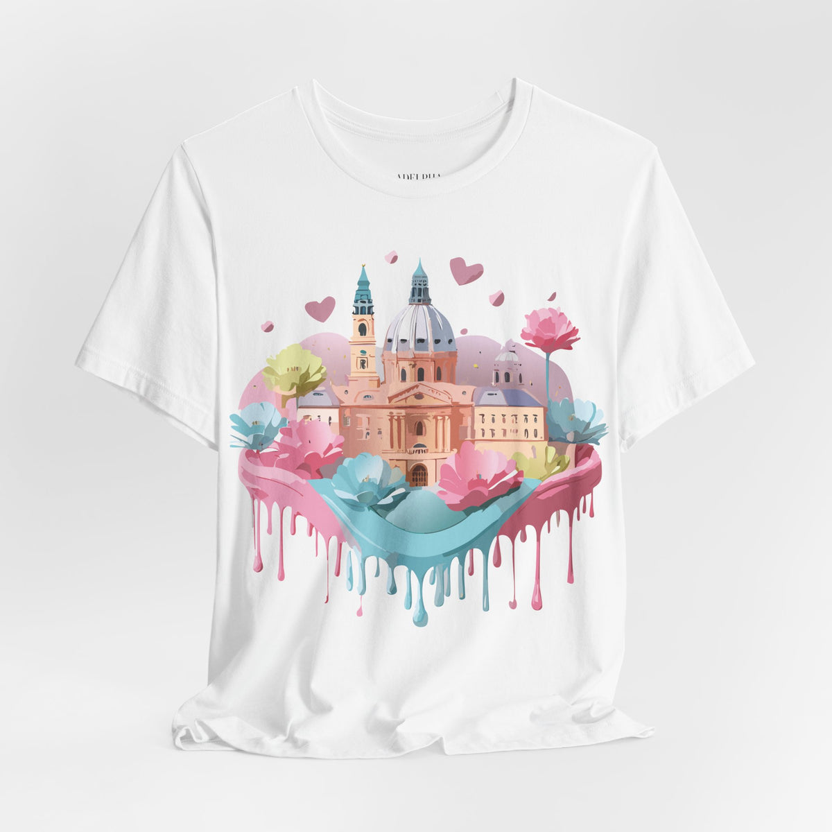 Unisex Cotton Bella+Canvas Tee with Prague
