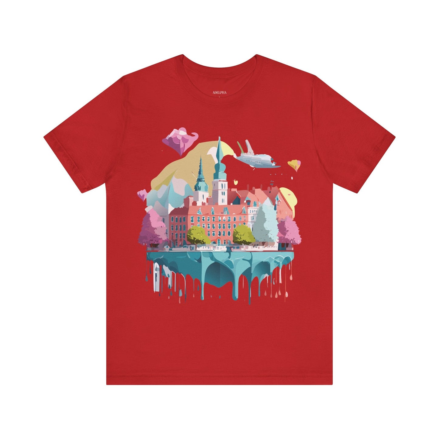 Germany Graphic Tee Unisex Jersey Short Sleeve Vintage Inspired Art Shirt By Adelpha