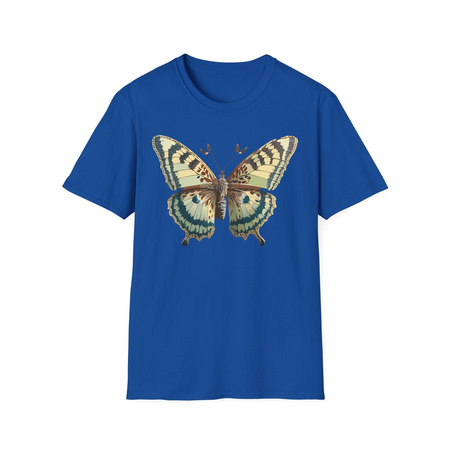 Butterfly Shirt Unisex T Shirt Monarch Butterfly Print Softstyle Gildan 64000 Tee