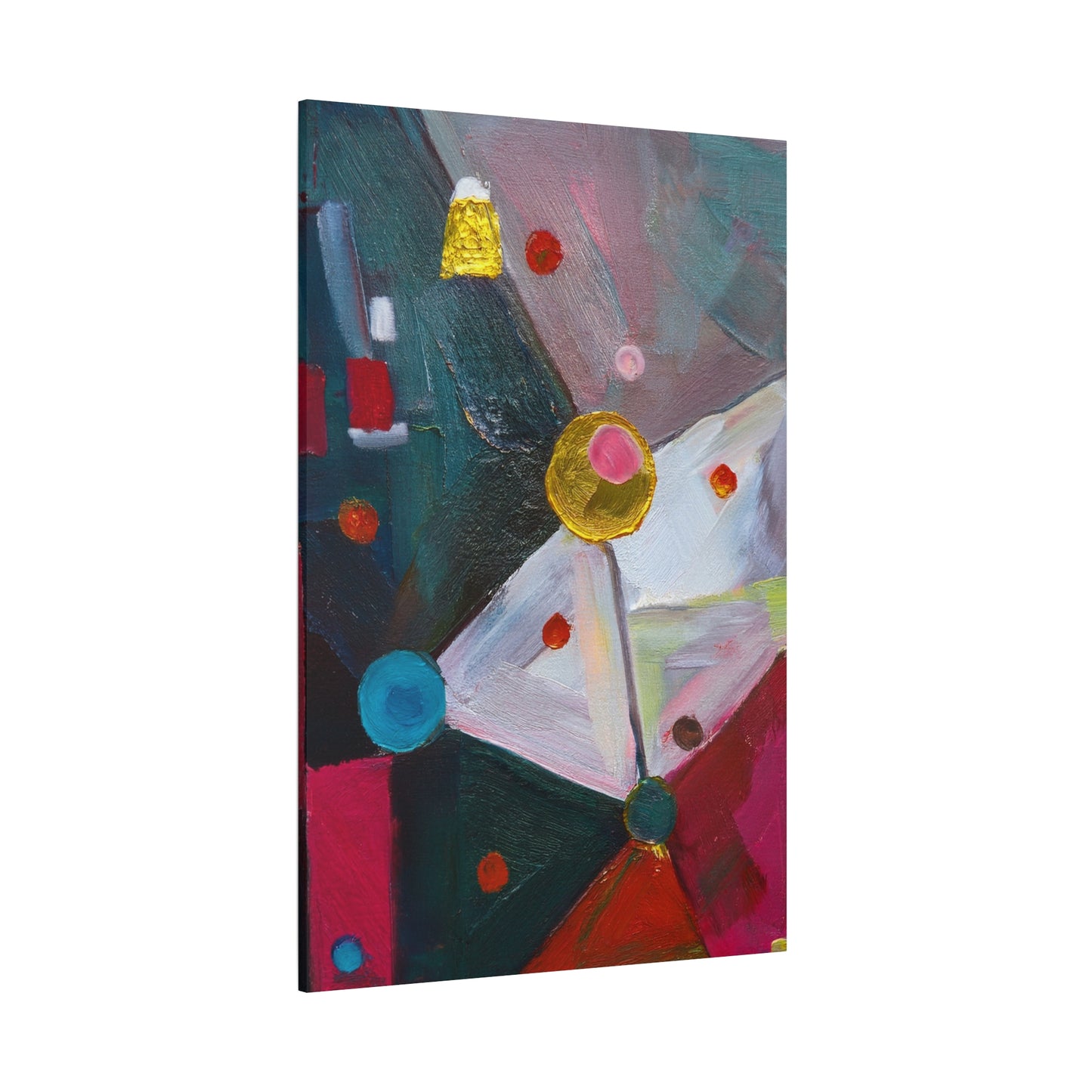 Abstract Oil Painting Print Canvas 20x24,20x30,24x30 24x32,24x36,30x40 32x48,36x48,40x60 Pine-Wood Inner Frame ABS-166
