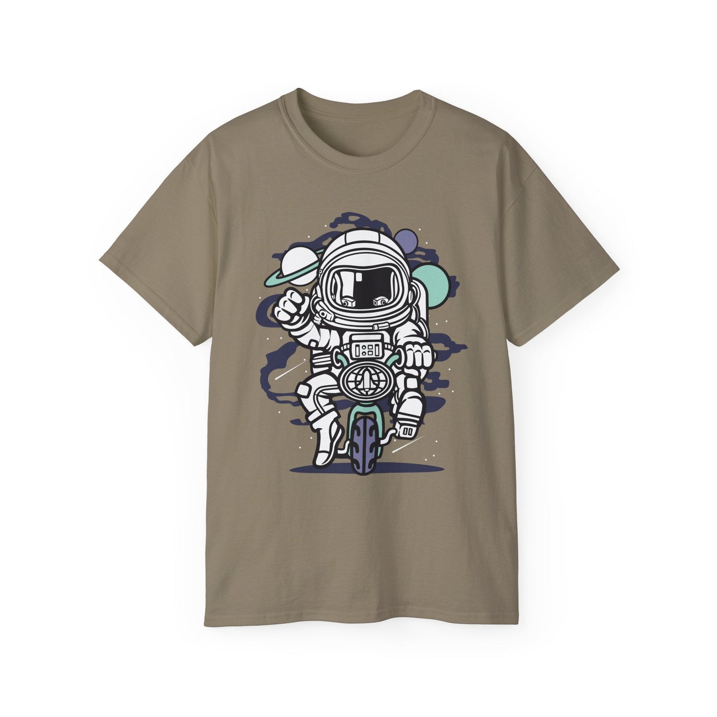 Astronaut Graphic Unisex 100 Cotton Tee 4