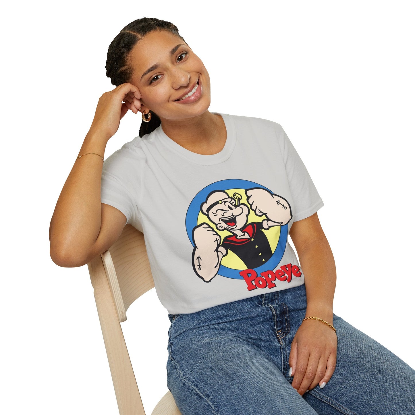 Unisex Cartoon T Shirt With Art Design Funny Animation Tee Gildan Softstyle 64000