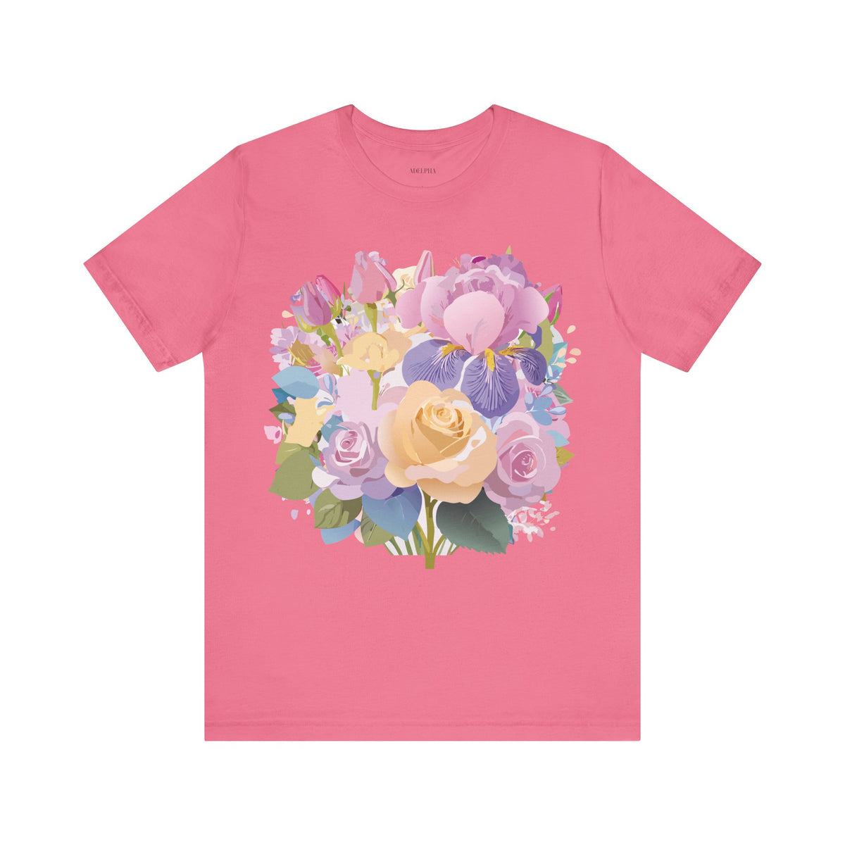Floral Graphic Tee Shirt - Bella+Canvas Unisex 100 Cotton 41
