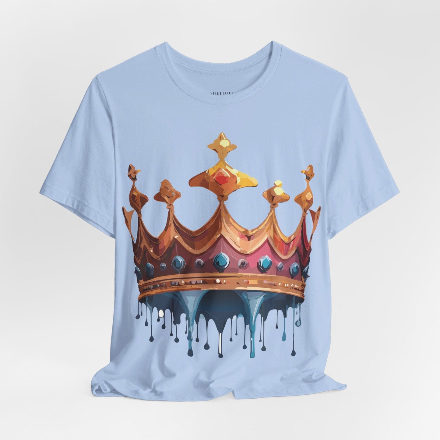 Adelpha Crown Graphic Tee Unisex Short Sleeve Jersey Art Shirt Vintage Inspired