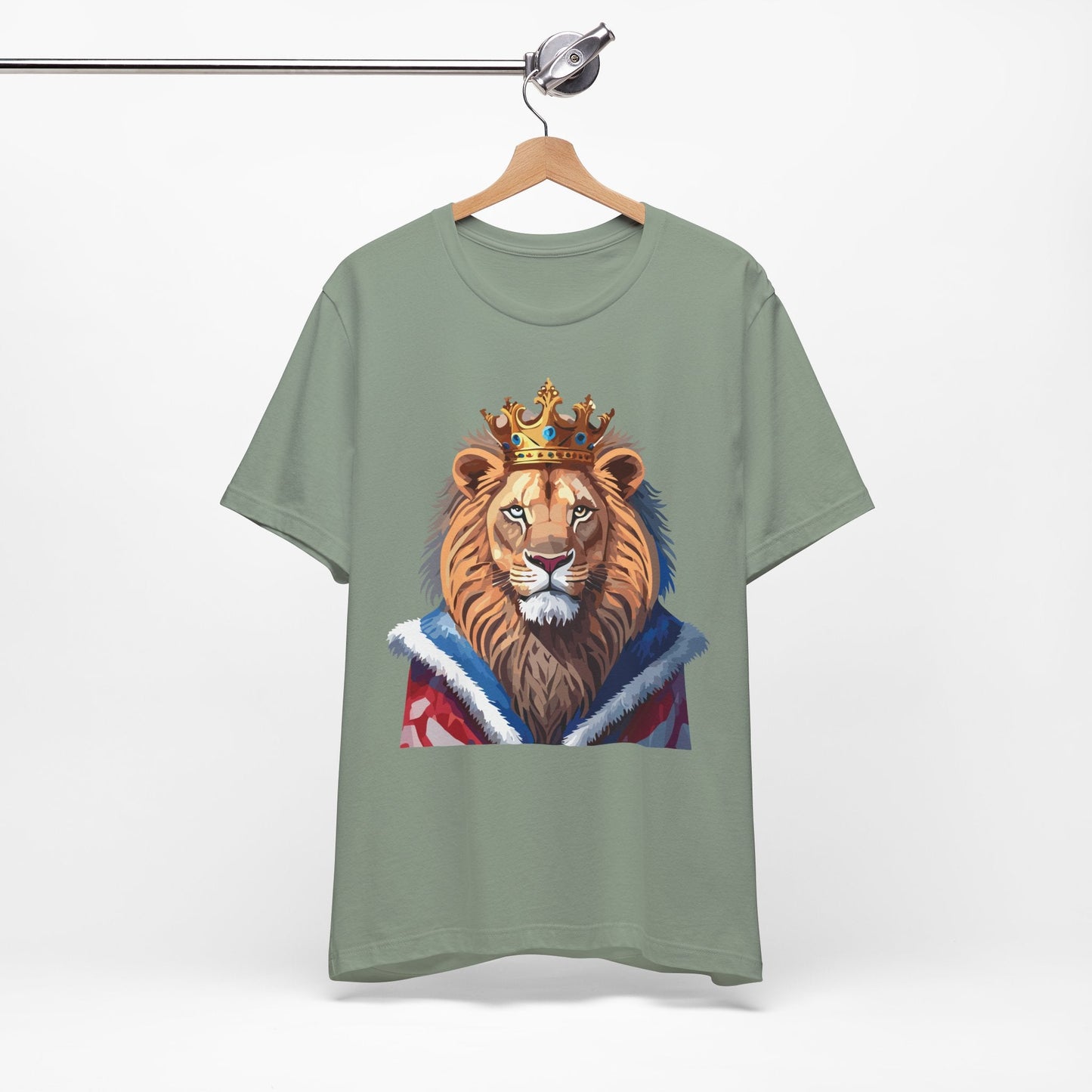 Unisex Animal T Shirt With Art Design Wild Animals Shirt Gildan Softstyle 64000 Cotton