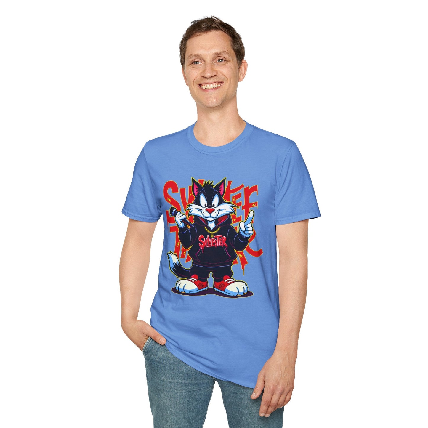 Gildan Softstyle Unisex T Shirt 100 Percent Ring Spun Cotton Cartoon Animation And Funny Animals Tee