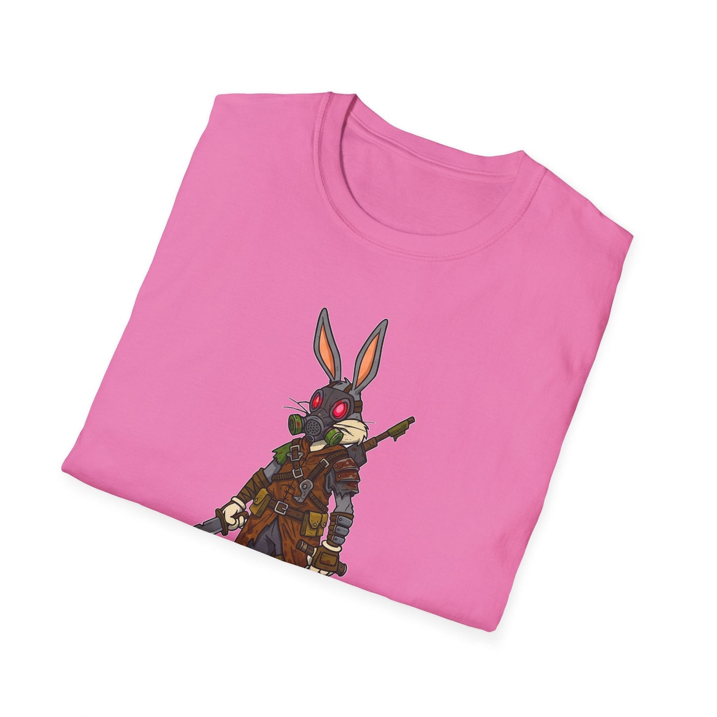 Bugs Bunny T Shirt Unisex Cartoon Tee 100 Percent Cotton Softstyle 64000 With Classic Animation Art