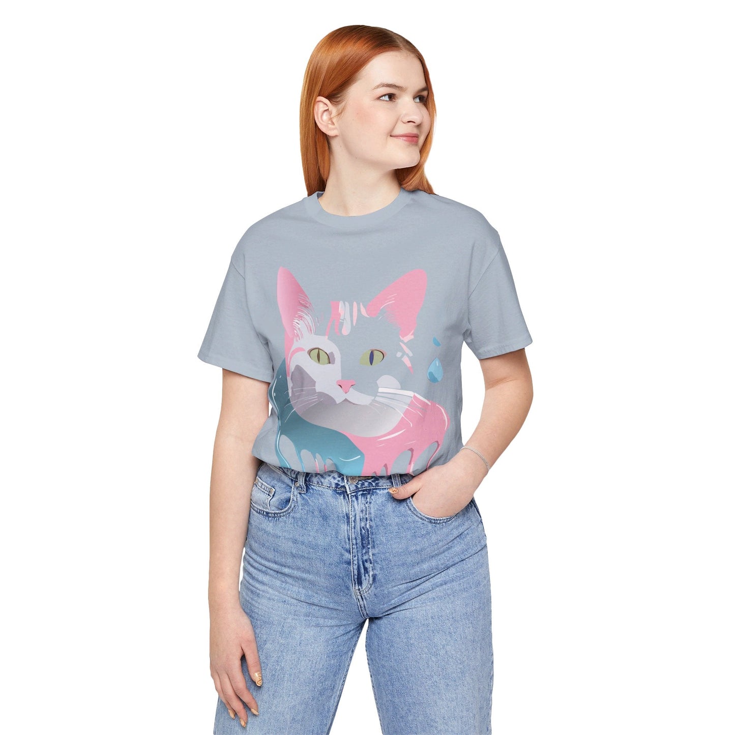 Adelpha Cat Graphic Tee Unisex Short Sleeve Shirt Vintage Inspired Artwork