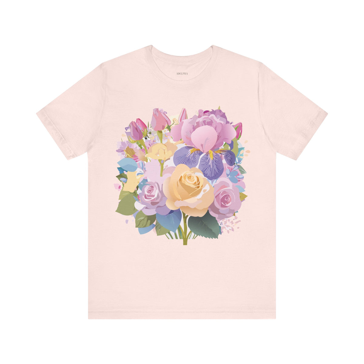 Floral Graphic Tee Shirt - Bella+Canvas Unisex 100 Cotton 41