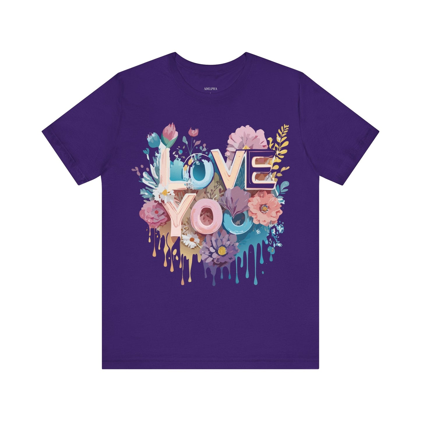 Valentine Graphic T Shirt Unisex Jersey Short Sleeve Adelpha Art Design Tee Vintage Inspired