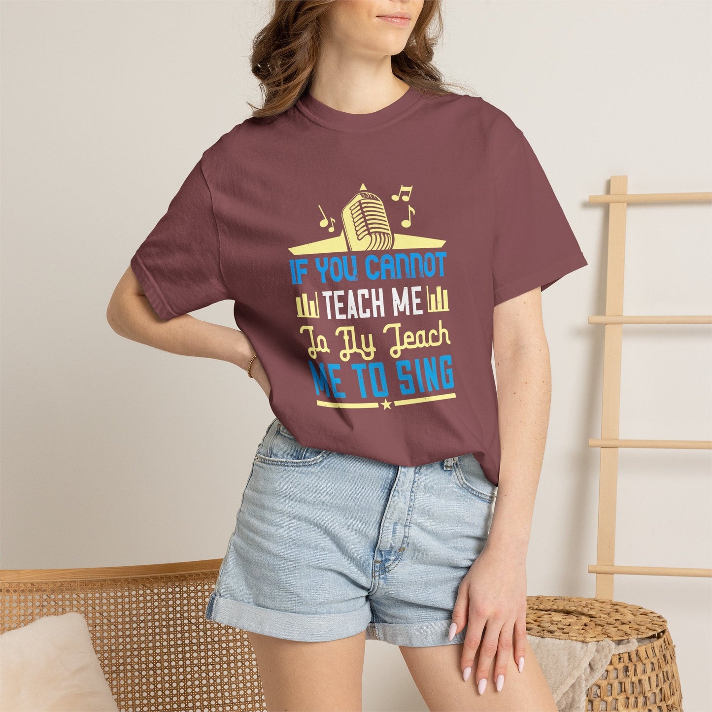 Music Graphic Design Unisex Cotton T-shirt m18