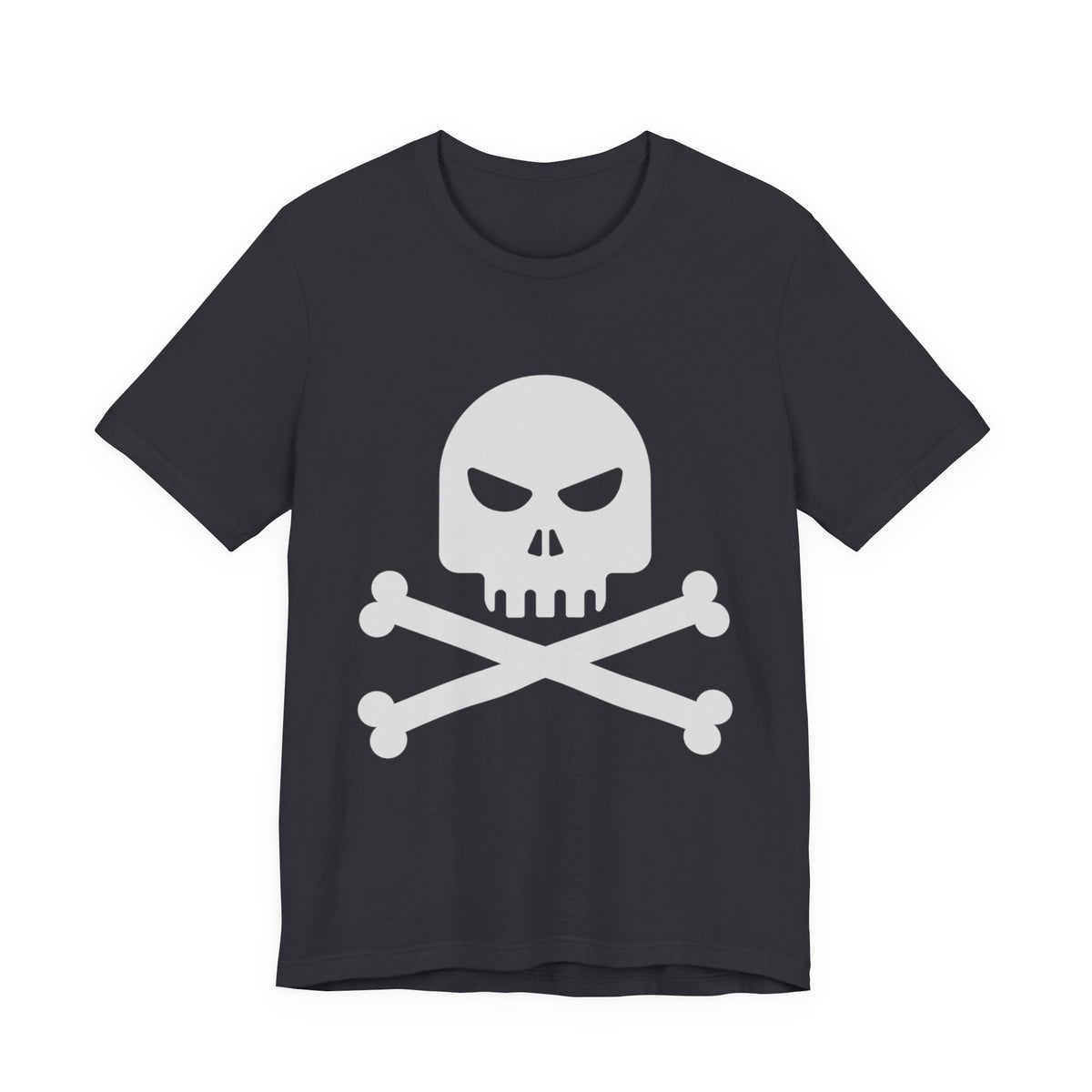Camiseta unisex de algodón con calavera