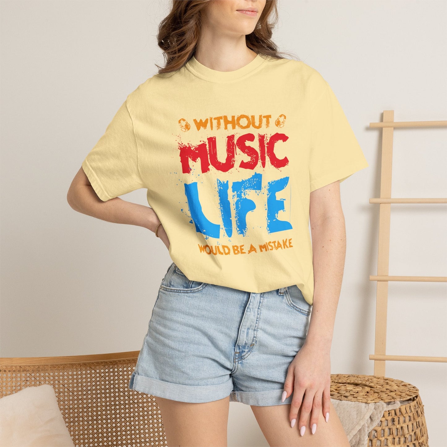 Music Graphic Design Unisex Cotton T-shirt 032