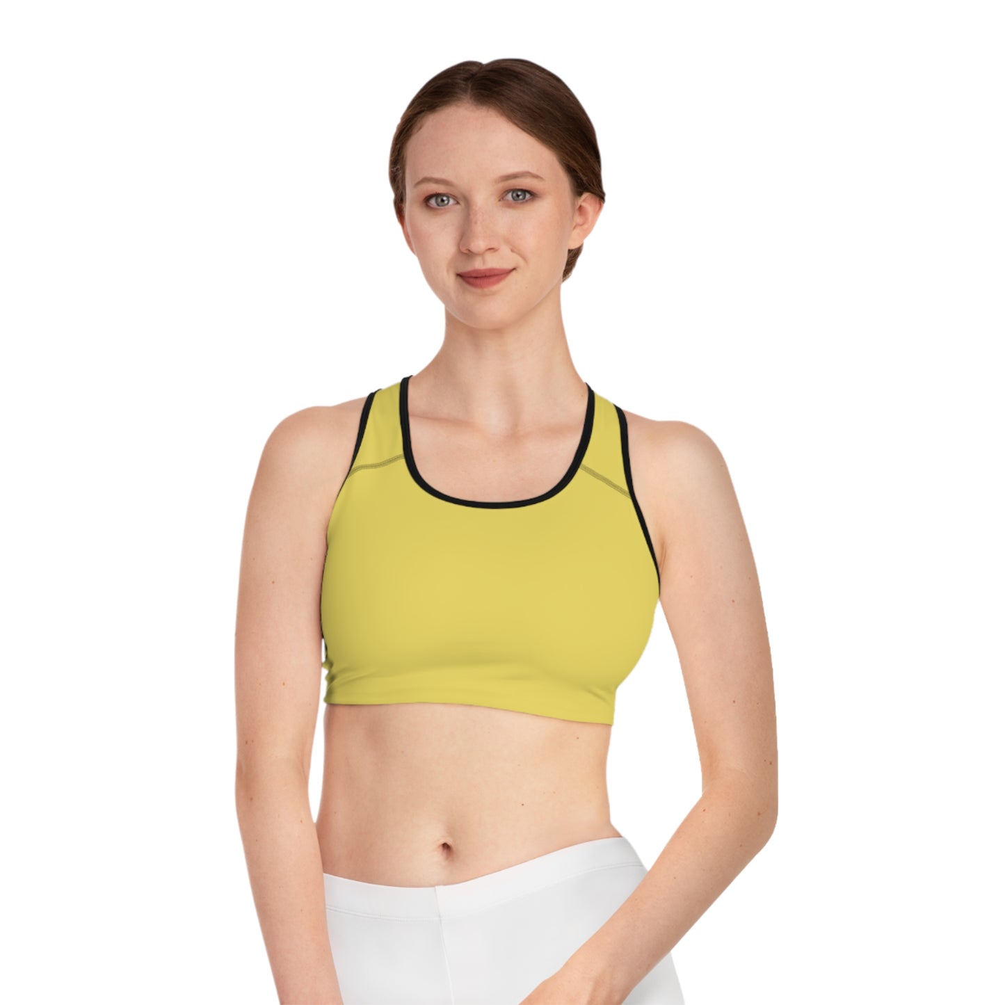 Yellow Color Sports Bra, Yellow Sports Bra 2