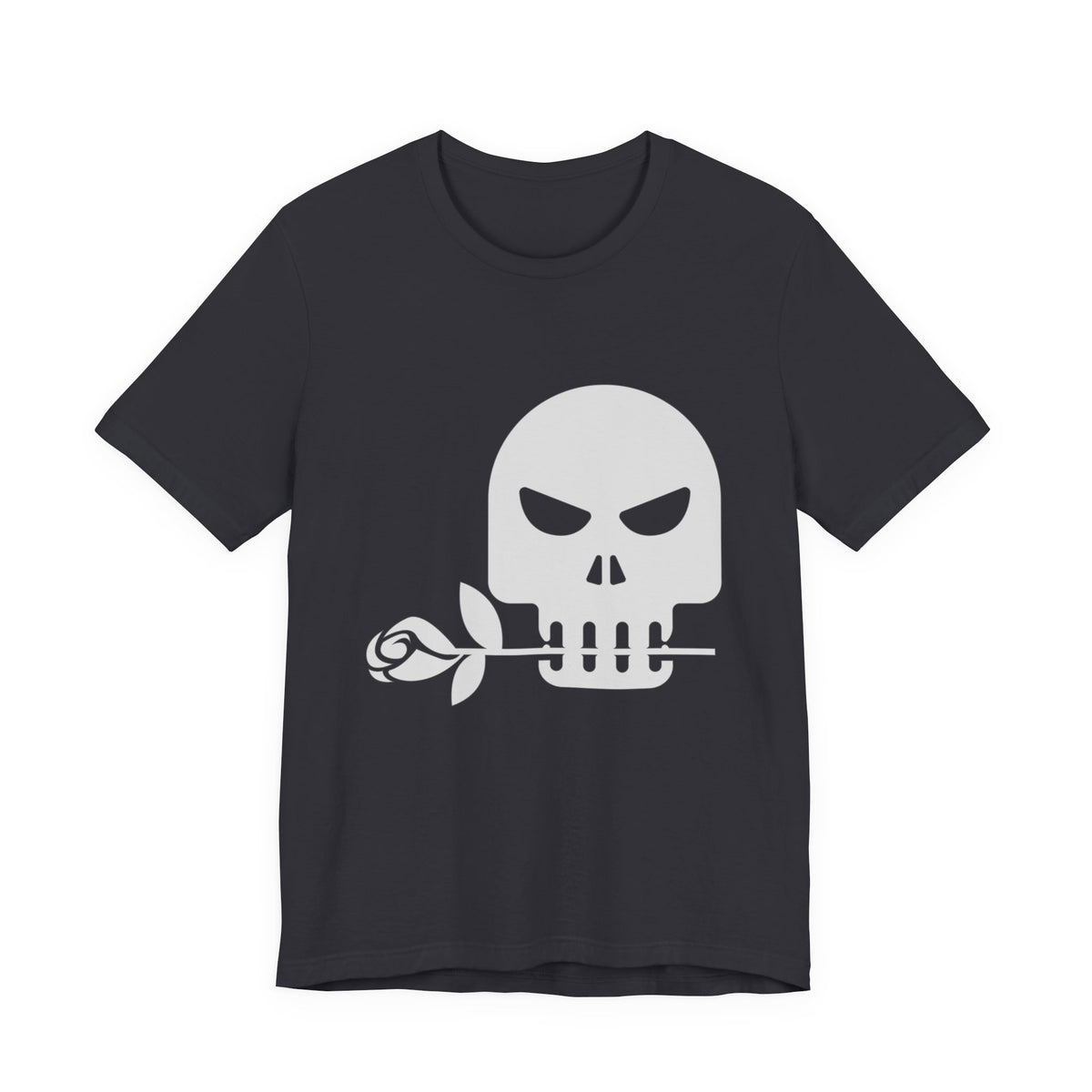 Camiseta unisex de algodón con calavera
