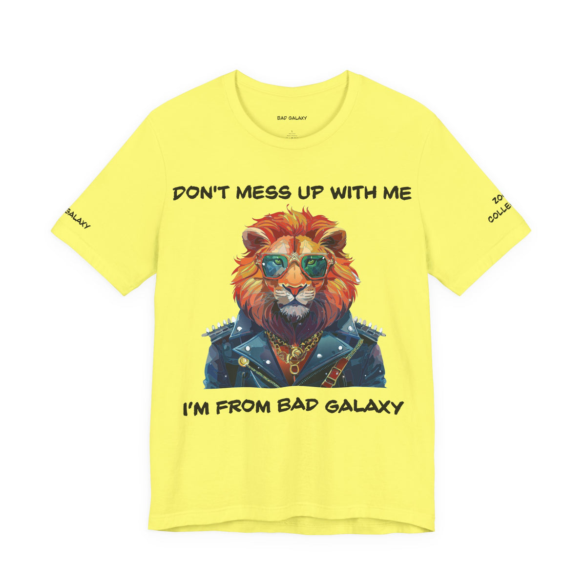 Animal Graphic Unisex Cotton Bella+Canvas Tee with Art Design b5