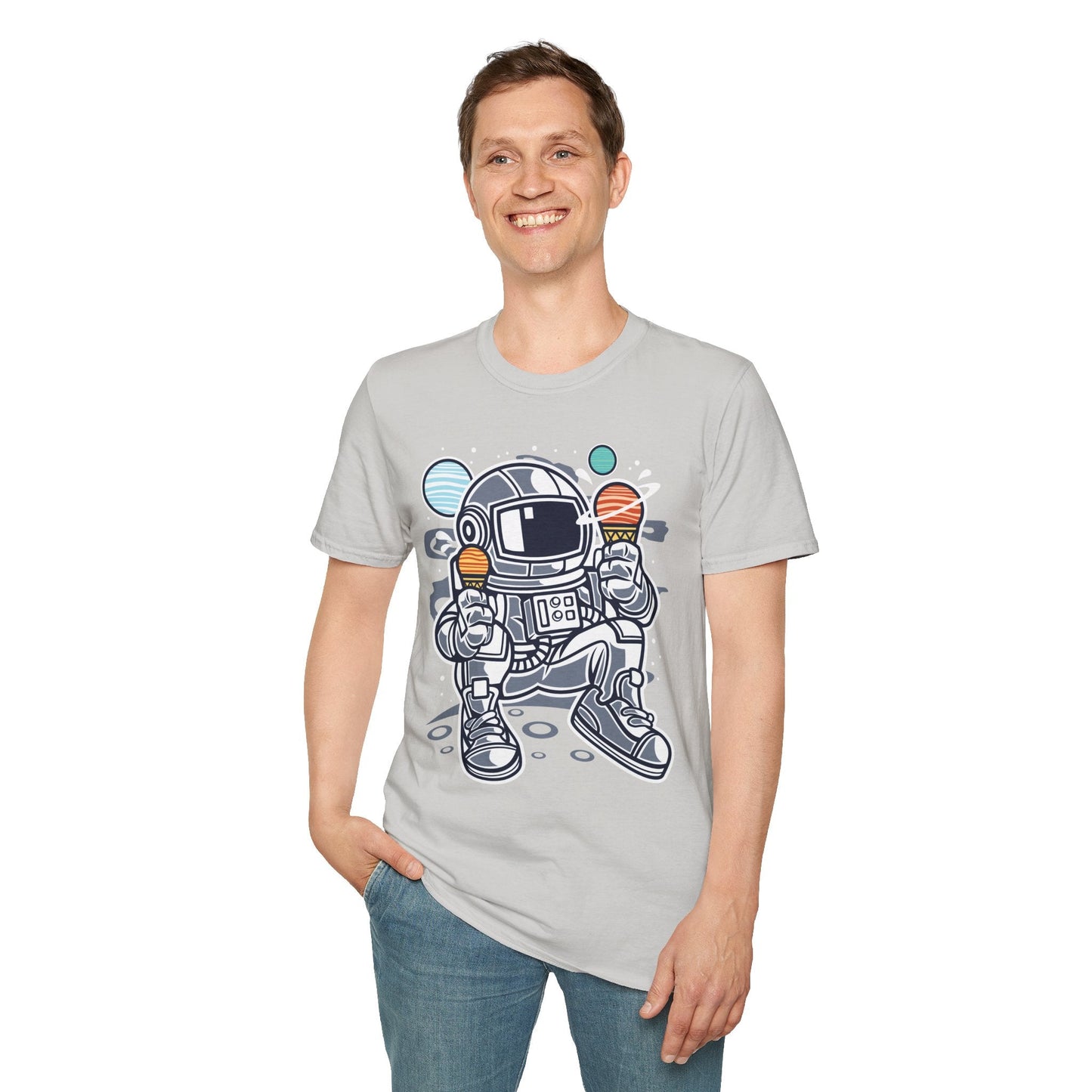Cartoon T Shirt Animation T Shirt Funny Tee For Unisex Softstyle Gildan 64000 Graphic Design